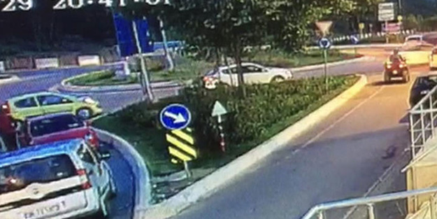 Beykoz'daki feci kaza güvenlik kameralarında