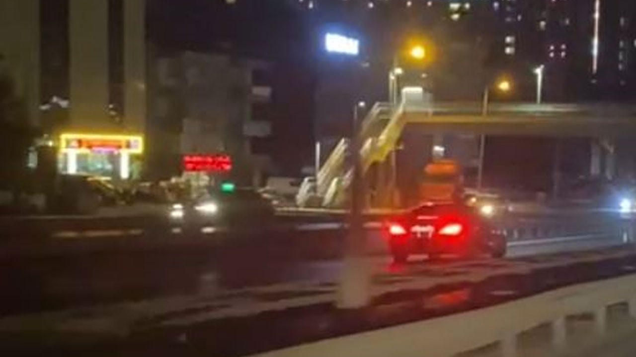 Beylikdüzü’nde ters yöne giren maganda korku dolu anlar yaşattı