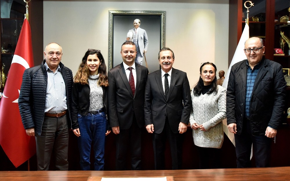 Beylikovalılardan Başkan Ataç’a ziyaret 