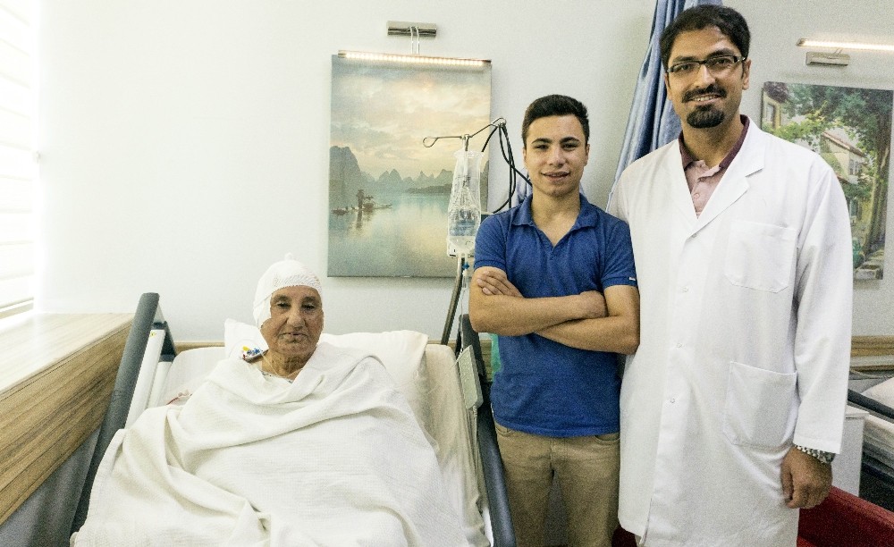 Beynindeki tümörden Anka’da kurtuldu 