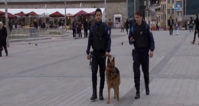 Beyoğlu’nda güvenlik önlemi devam ediyor