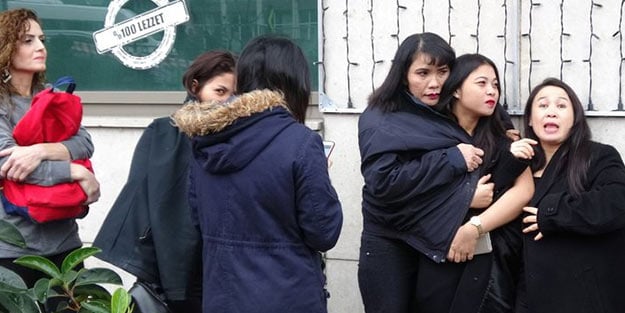 Beyoğlu'nda korku dolu anlar! Ekipler seferber oldu