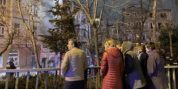 Beyoğlu’nda korku dolu anlar