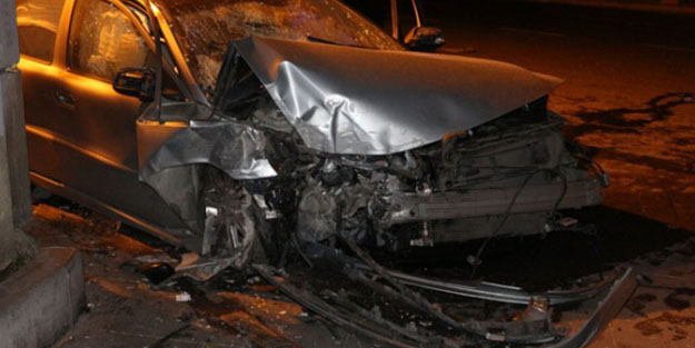 İstanbul'da korkutan kaza: 4 yaralı