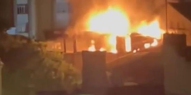 Beyoğlu'nda korkutan yangın