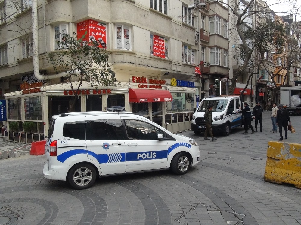Beyoğlu’nda lokanta ve iş yerlerine korona virüs denetimi 