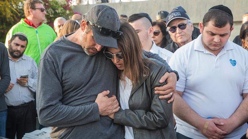 Beyoğlu'ndaki terör saldırısında ölen İsrailliler toprağa verildi