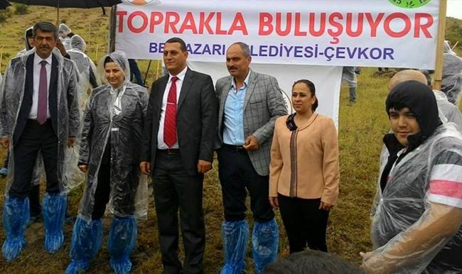 Beypazarı ilçesinde hedef 30 bin fidanı toprakla buluşturmak