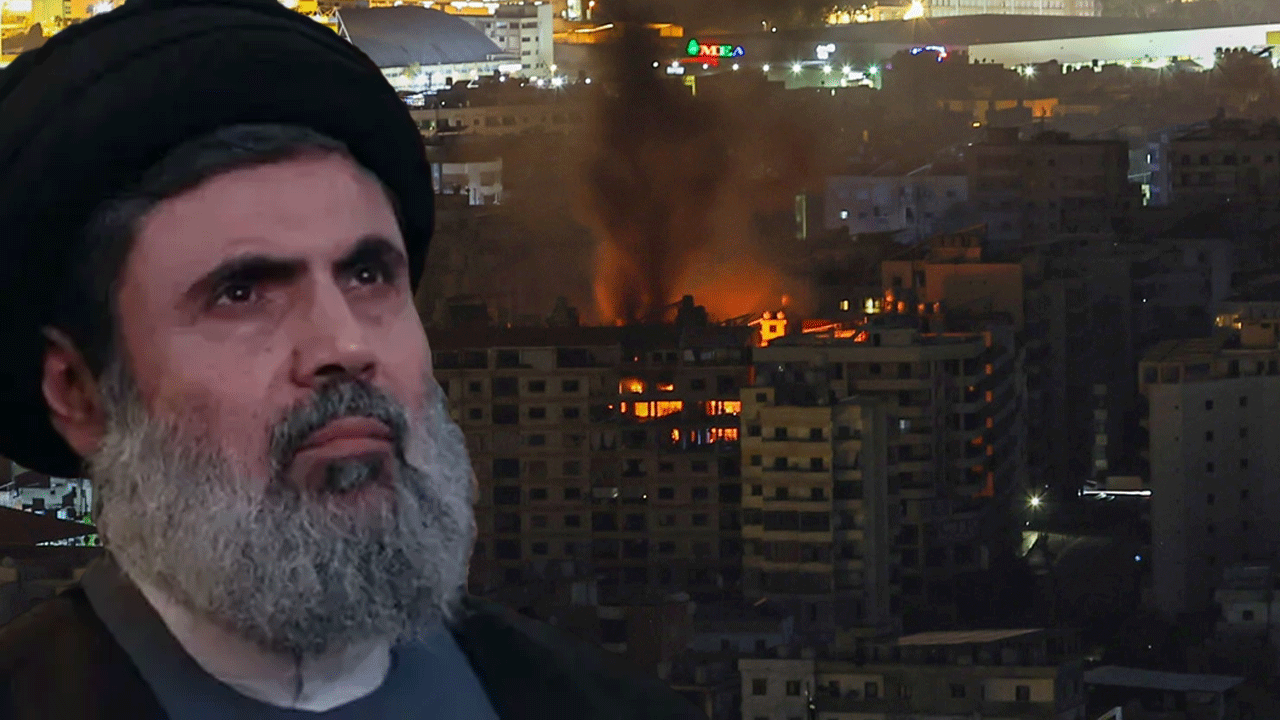 Beyrut ateş altında! İsrail duyurdu: Hizbullah'ın 2. ismi Haşim Seyfettin şehid edildi