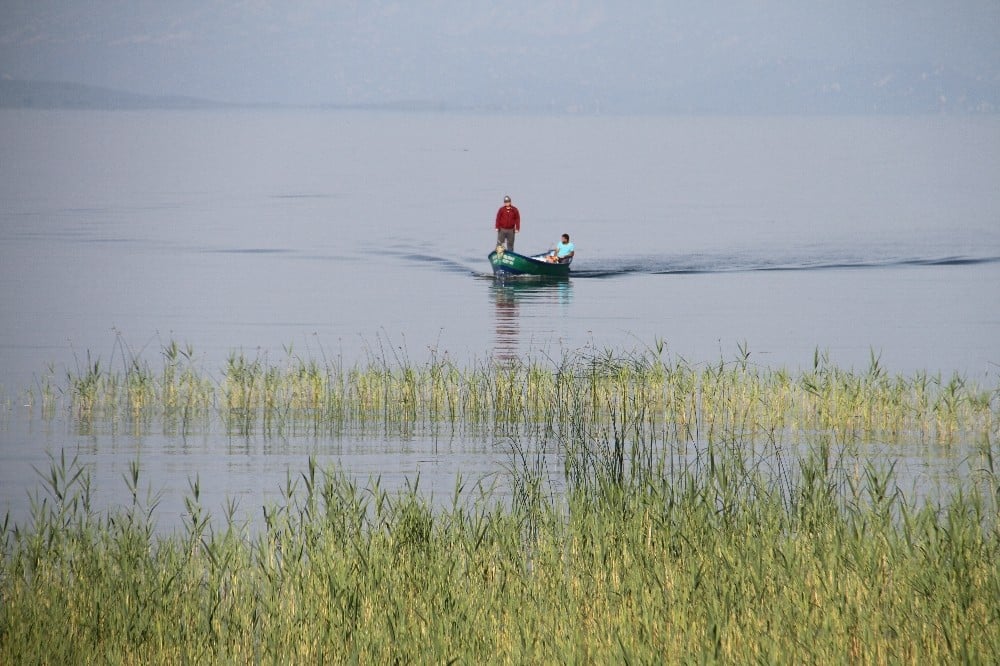 Beyşehir Gölü’nde balıkçılar yeni sezona “merhaba” dedi 