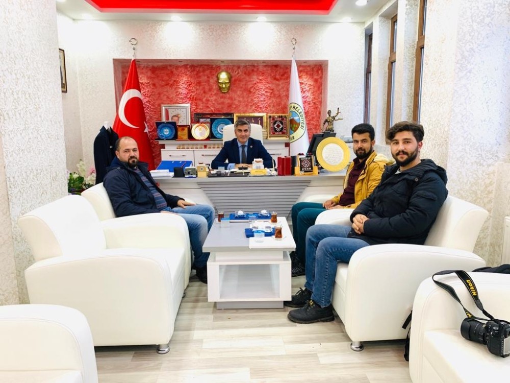 Beytüşşebap Belediye Başkanı Aşan gazetecilerle bir araya geldi 