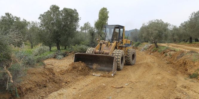 Taylıeli Mahallesi için alternatif yol çalışmaları başladı