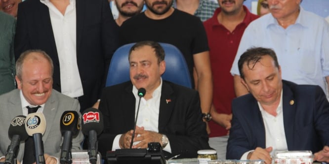 Orman ve Su İşleri Bakanı Veysel Eroğlu;