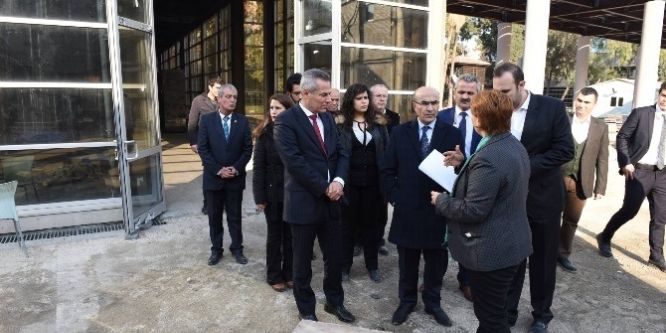 Vali Mahmut Demirtaş Adana Müze Kompleksinde incelemede bulundu