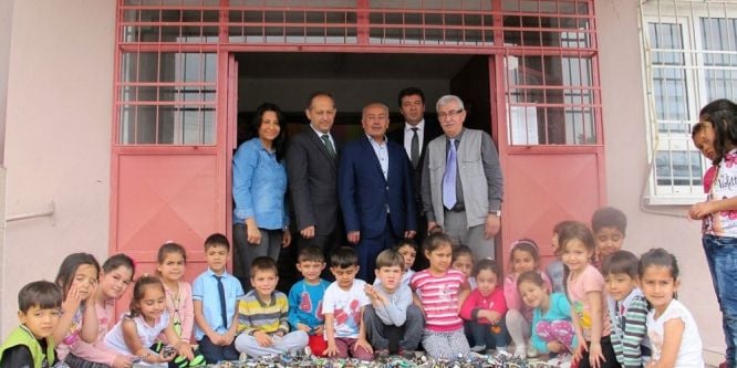 Erzin’de 434 kilo atık pil toplandı