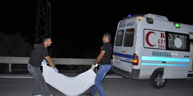 Özbek kadın kazada öldü