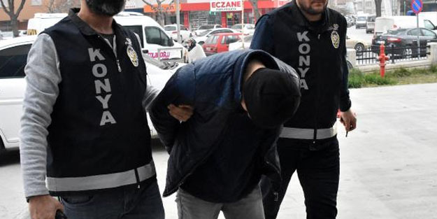 Bıçaklı gaspçı, aynı montu giyince yakalandı