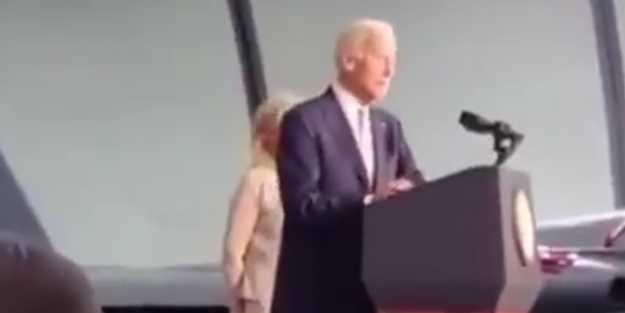 Biden ABD askerlerine böyle seslendi: Alkışlayın sizi aptal p.çler!