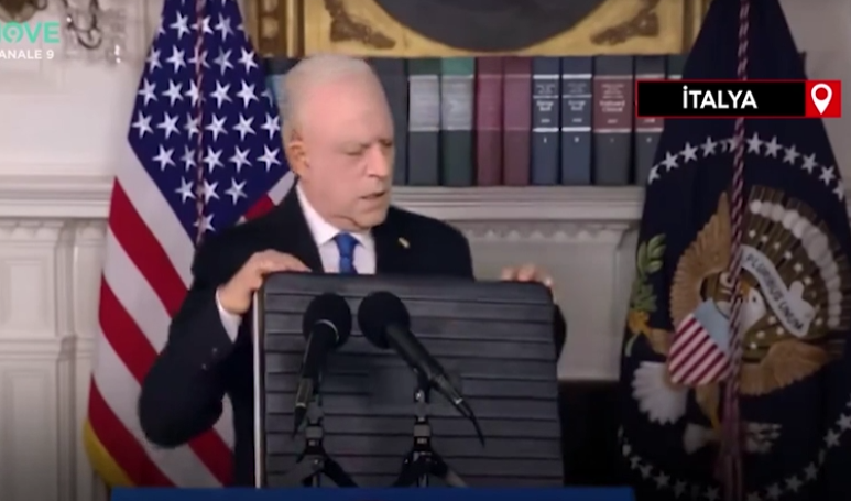 Biden dünyanın maskarası oldu! İtalyanlar böyle dalga geçti