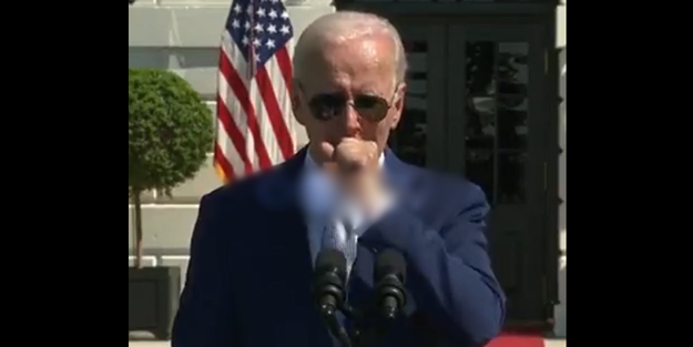 Biden gidici... Defalarca öksürdü, tokalaştığını unuttu