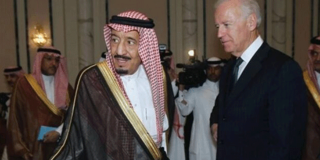 Biden, Kral Selman ile görüştü