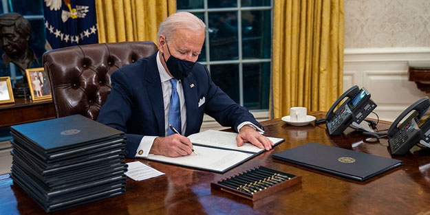 Biden kritik imzayı attı