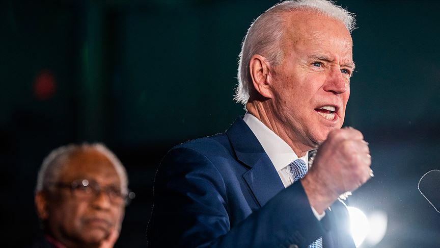 Biden ön seçim sürecinde ilk kez bir eyalette önde