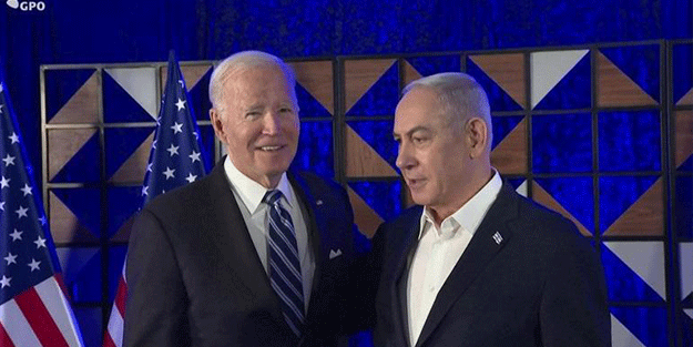 Biden'a partisinden İsrail tepkisi