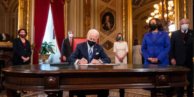 Biden'dan dikkat çeken açıklama: Savaşın içindeyiz