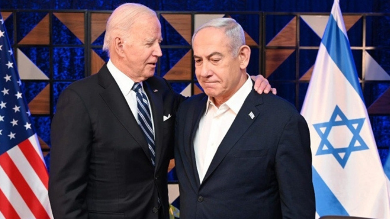 Biden’dan "İsrail'in kölesiyiz" itirafı