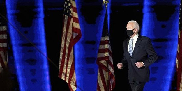 Biden zafer konuşmasını yaptı! Önceliğini açıkladı