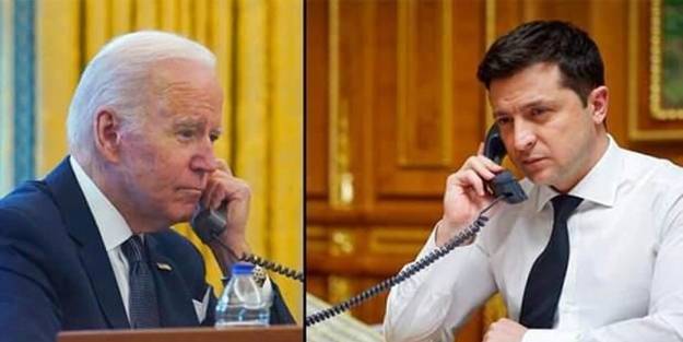 Biden'dan Zelenskiy'e: Çarpışmaya hazır olun