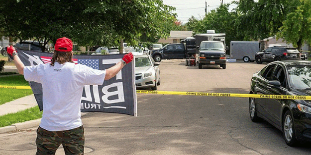 Biden'ı tehdit eden ABD’li öldürüldü