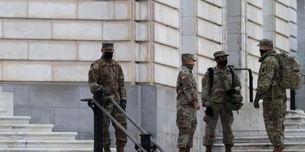 Biden'ın yemin töreni için binlerce asker görevlendirildi