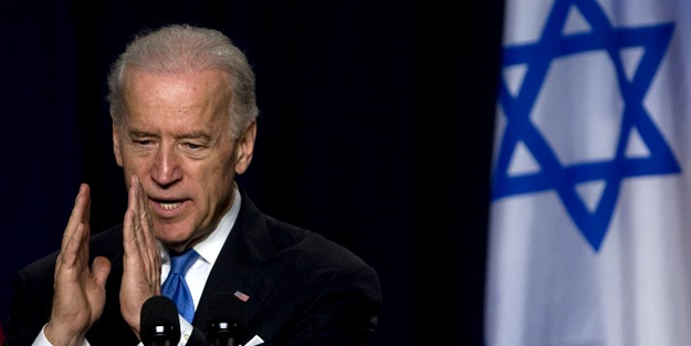 Biden,İsrail'e başkan olarak...