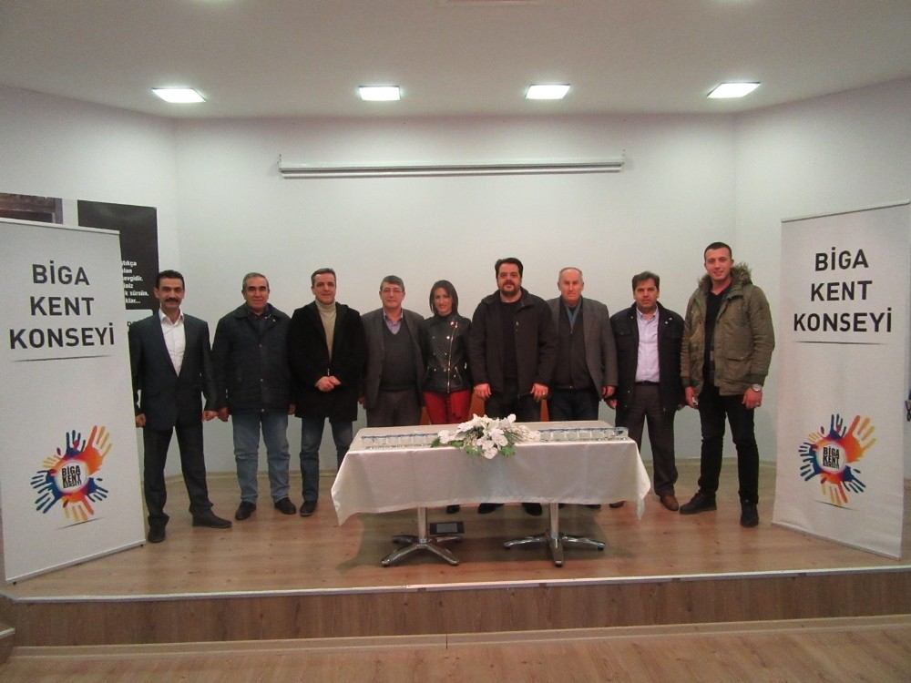 Biga Kent Konseyinde yeni yılın ilk genel kurulu yapıldı 