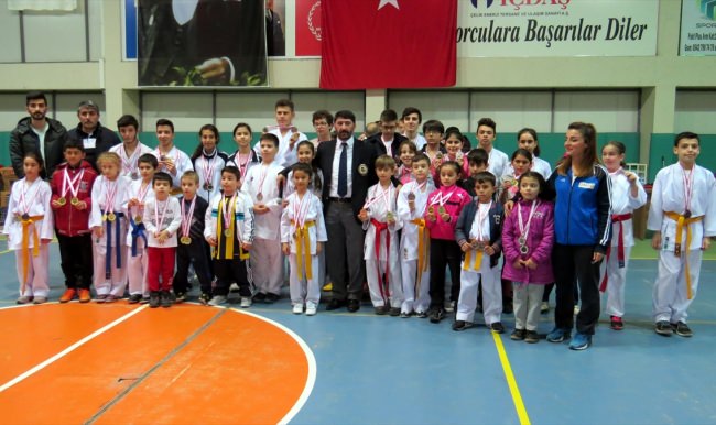 Biga'da karate turnuvası