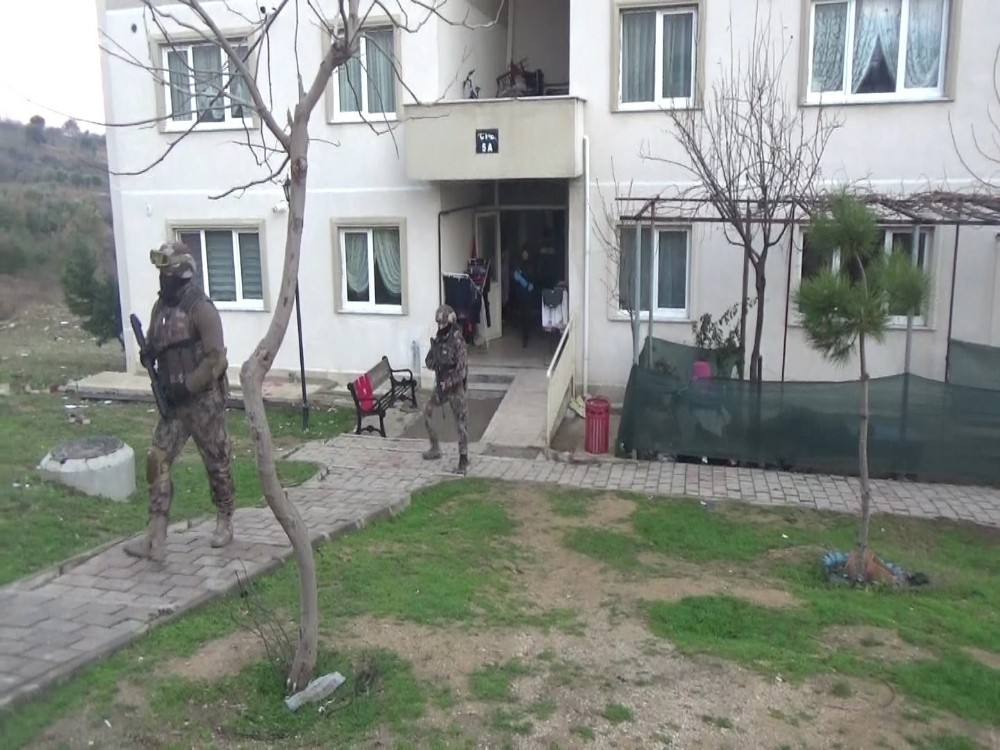 Biga’da suç örgütüne şafak operasyonu: 9 gözaltı 