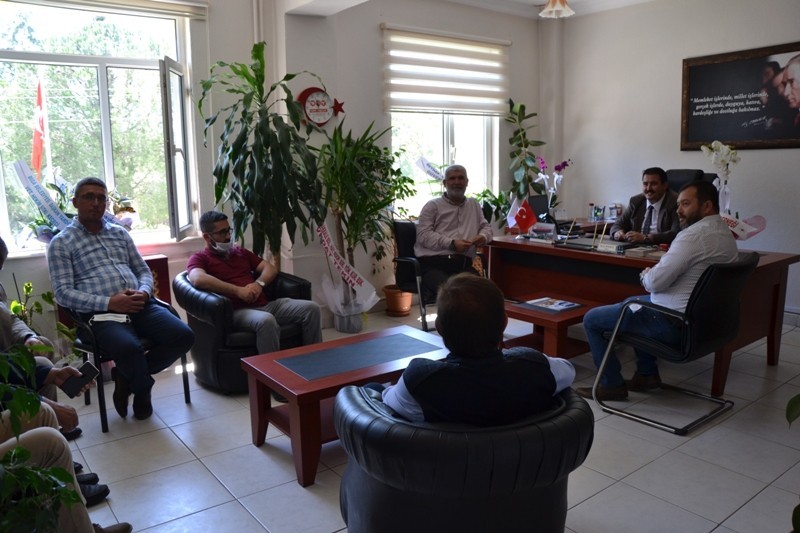 Bigalı muhtarlardan Atmaca’ya ziyaret 
