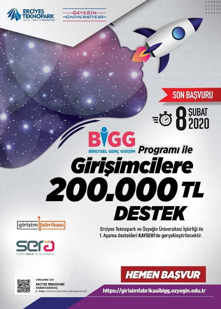 BiGG Programı Yeni Dönemde Yeniden Erciyes Teknopark’ta 