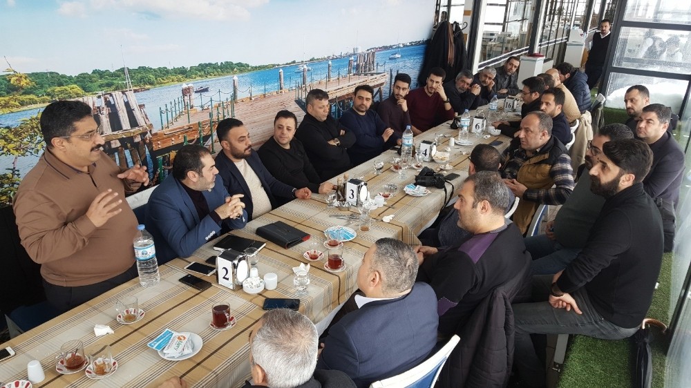 BİGİAD yönetimi gazetecilerle bir araya geldi 