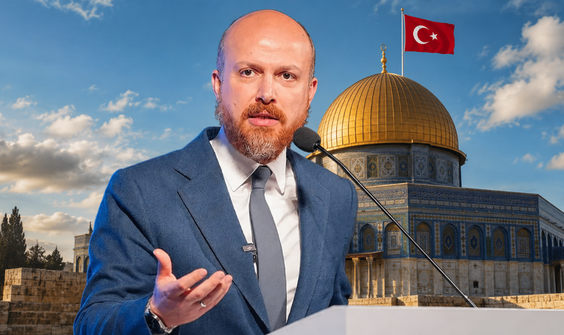 Bilal Erdoğan: Bırakın Filistin’i biz yönetelim! "Kudüs'ü barış içinde sadece biz yönettik"