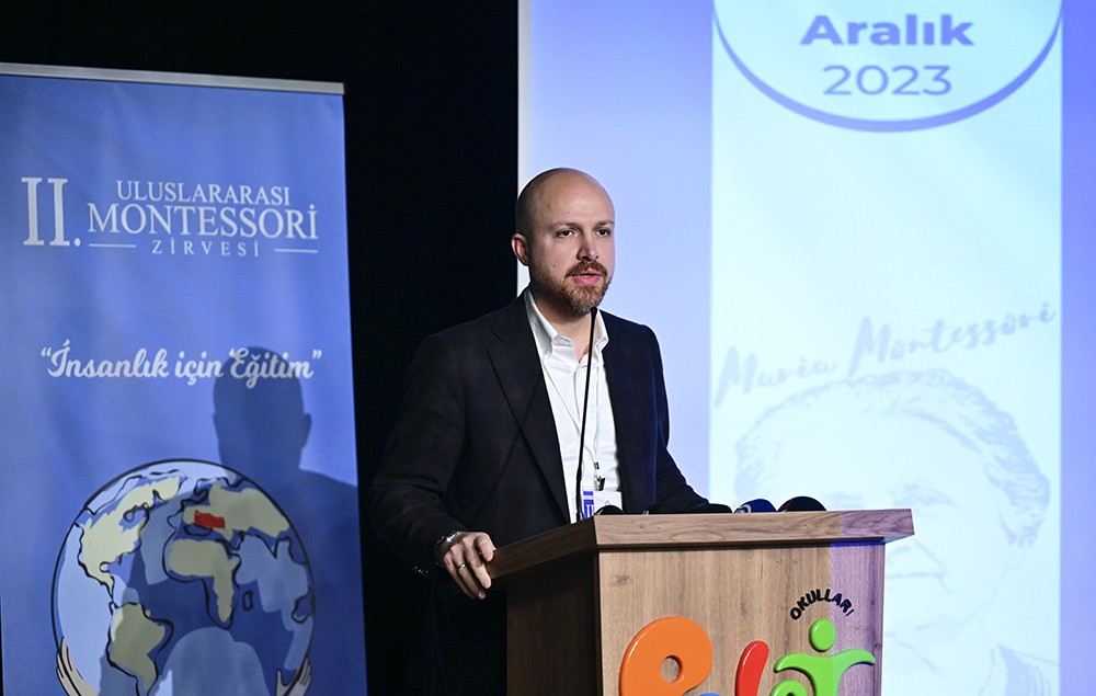 Bilal Erdoğan, II. Uluslararası Montessori Zirvesi'nde konuştu: "Maalesef o katliamı yapan insanlar da bir zamanlar çocuktular"