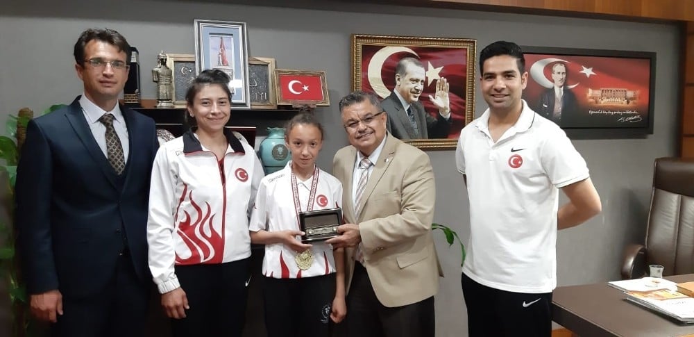 Bilecik’in gururu Şuheda Yangın’ı TBBM’de ağırladı 