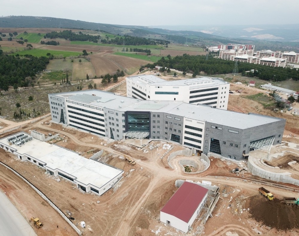 Bilecik’in yeni Devlet Hastanesi inşaatının yüzde 95’lik bölümü tamamlandı 