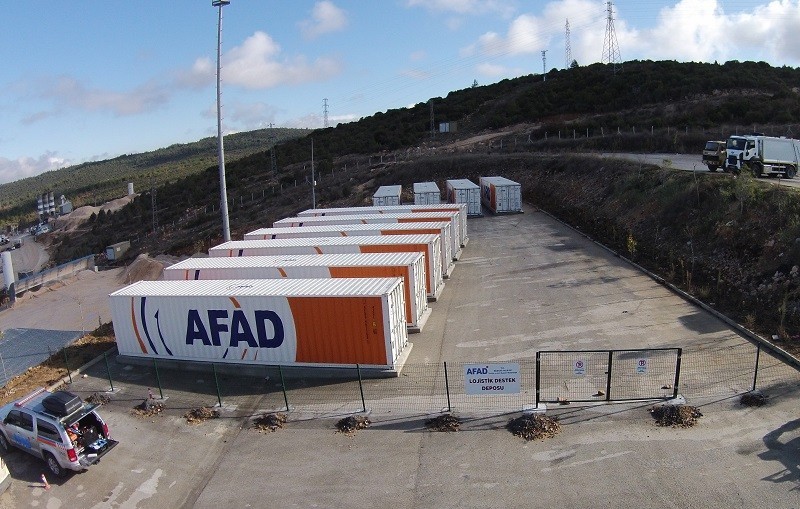 Bilecik’te AFAD lojistik destek deposu kuruldu 