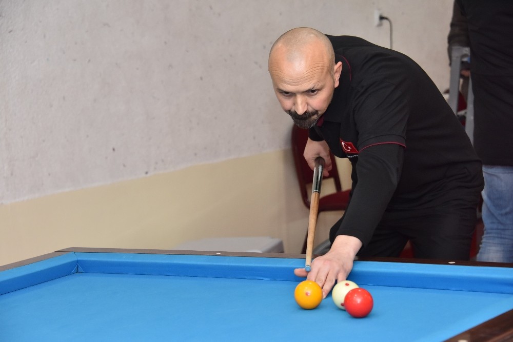 Bilecik’te bilardo turnuvası başladı 