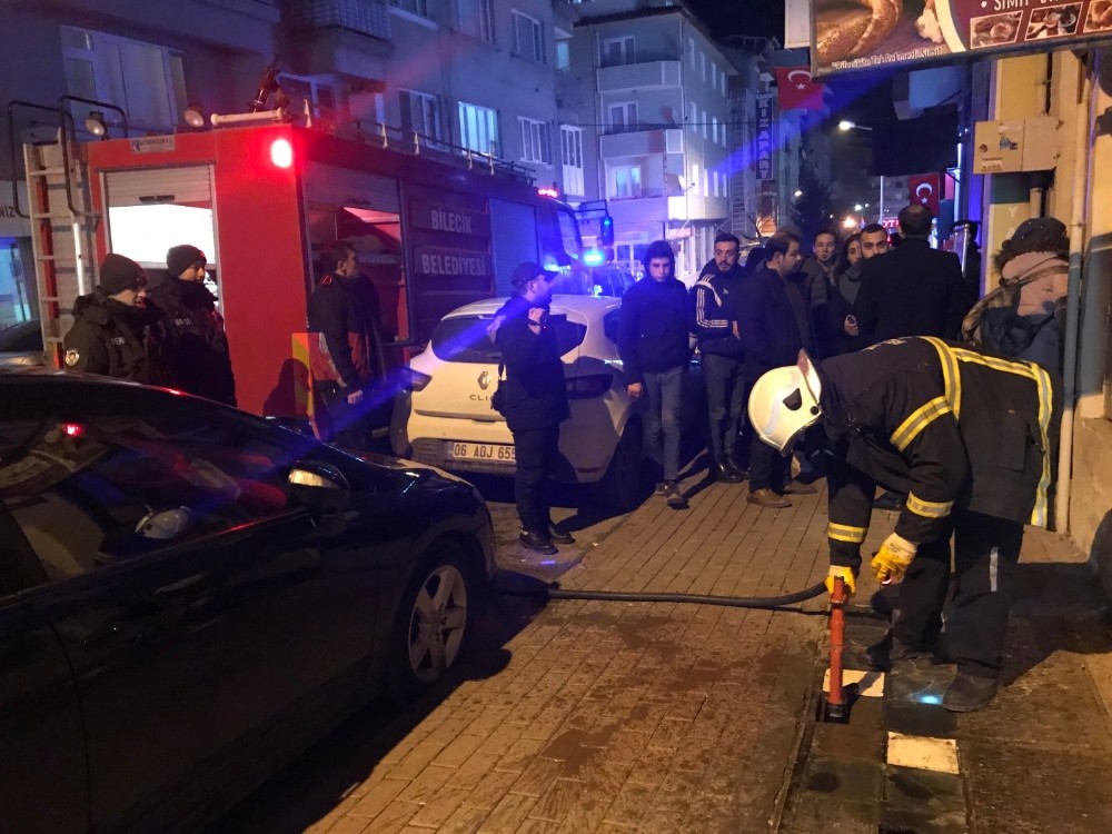 Bilecik’te depo yangını 