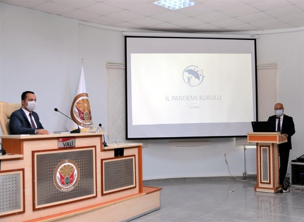 Bilecik’te İl Pandemi Kurulu toplandı 
