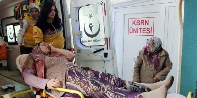 Kayınbiraderi tarafından dövülen kadın hastaneye kaldırıldı